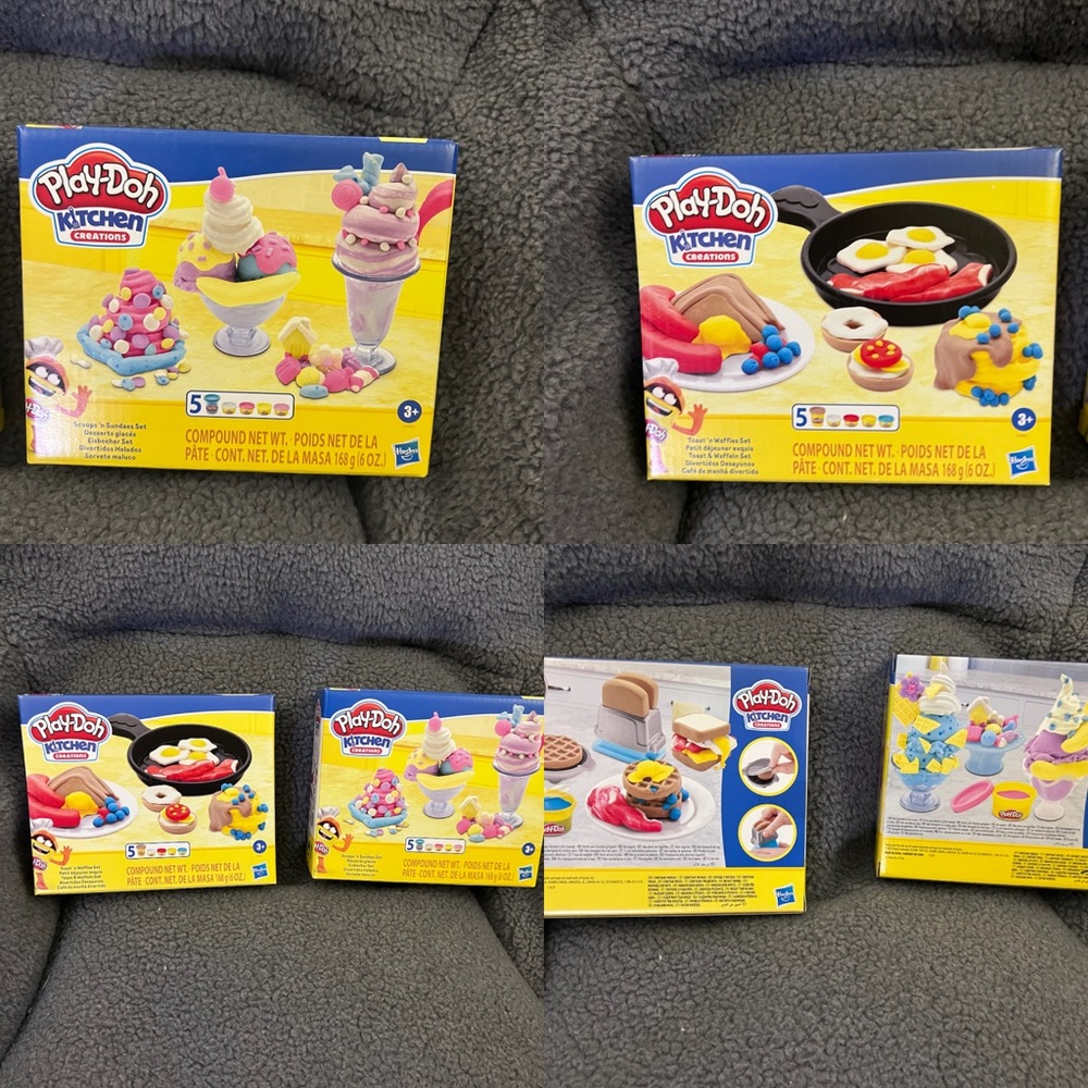 New! Play-Doh Kitchen Creations Bundle Set